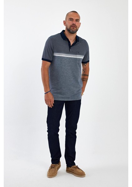 Erkek Comfort Basic Polo Yaka Cepli Uzun Bej Tişört fiyatları