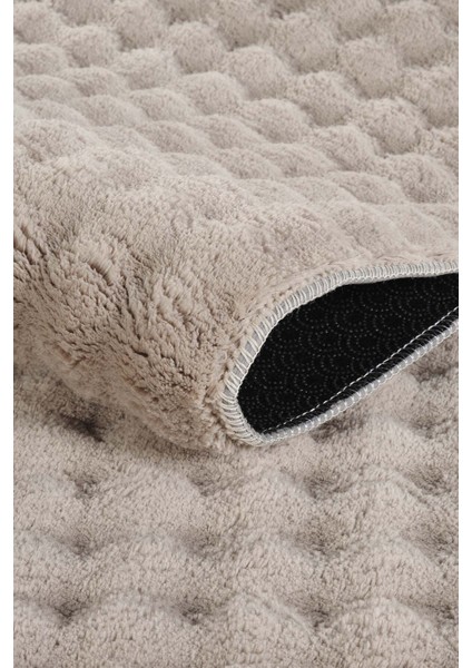 Bubble Puffy Post Peluş Halı Yolluk Kaymaz Taban Yıkanabilir Pofuduk Oturma Salon Çocuk Odası Kum