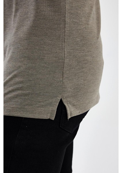 Erkek Basic Polo Yaka Cepli Kısa Kol Siyah Tişört fırsatları