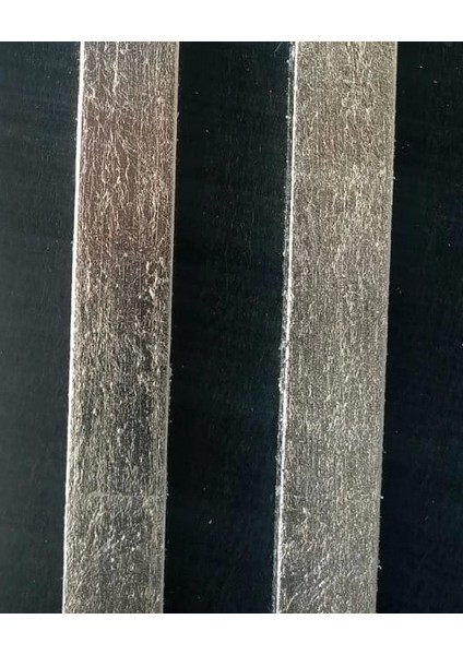 Duvar Paneli 280X50 Gümüş Varaklı