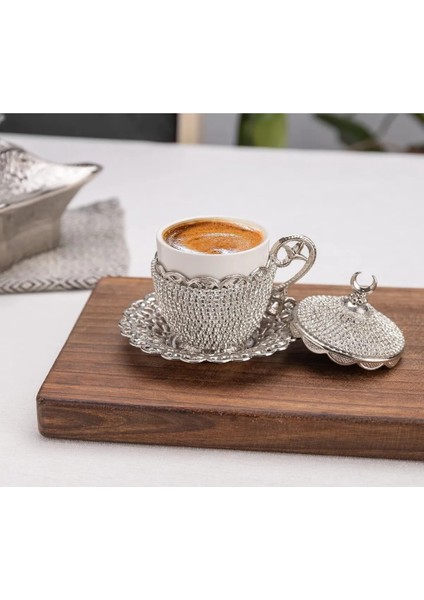 Kahve Fincanı Lokumluk Seti Türk Arap Kahvesi Espresso Fincan Tabağı Kristal Set 6 Lı Set fiyatları