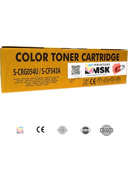 Hp Color Laserjet Pro M254DW Kırmızı Toner fiyatları