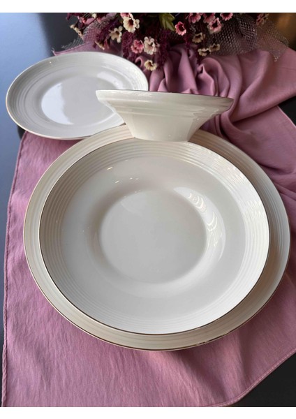 Yemek Takımı Royal Charme Gold 24 Parça 6 Kişilik modelleri