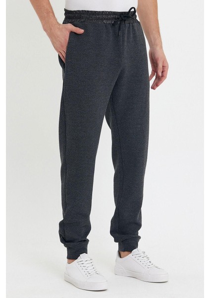 Erkek Bol Lastikli Jogger Basic Chino Siyah Pantolon modelleri