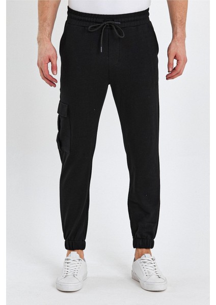 Erkek Lastikli Kargo Cepli Jogger Lacivert Pantolon fiyatları