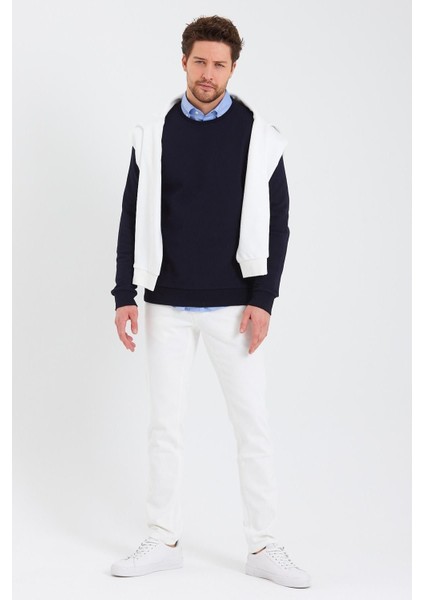 Erkek Bisiklet Yaka Uzun Kol Kışlık Siyah Sweatshirt indirimleri