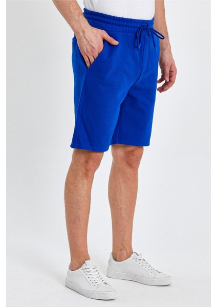 Erkek Lastikli Baskılı Cepli Klasik Kısa Siyah Şort indirimleri