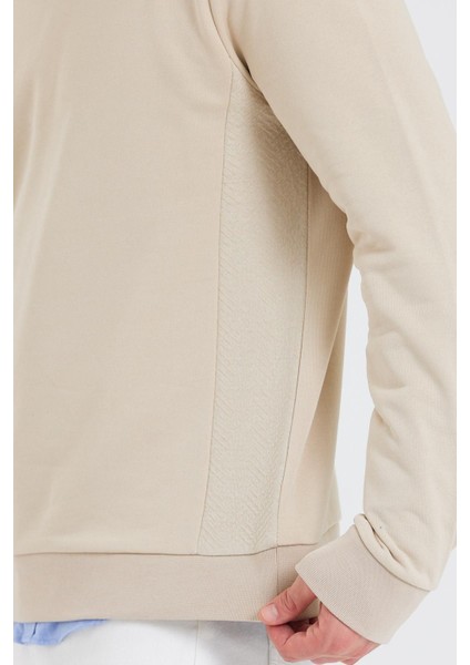 Erkek Bisiklet Yaka Uzun Kol Kışlık Siyah Sweatshirt fiyatları