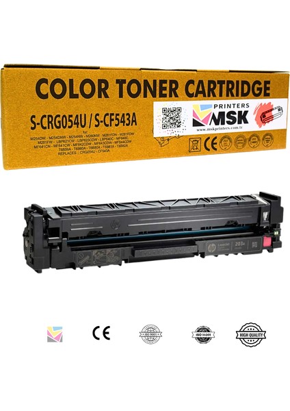Hp Color Laserjet Pro Mfp M281FDN Kırmızı Toner