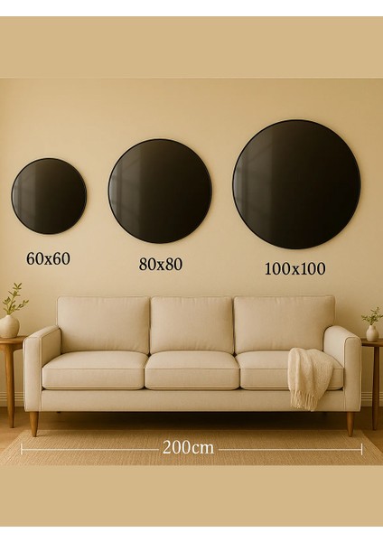 Yin Yang Tasarımı Ulrta Canlı Renkler Kırılmaz Lüks Modern Yuvarlak Cam Tablo Ev Hediyesi indirimleri