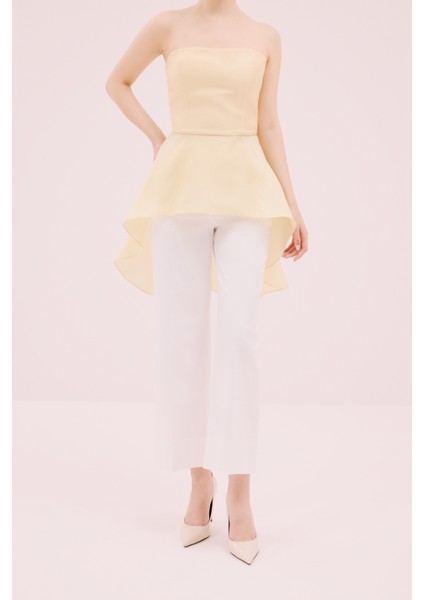 Straplez Bluz Sarı Y1913123_009 modelleri