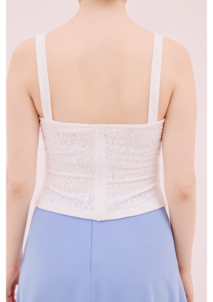 Askılı Dantel Bluz Beyaz Y2113137_002 fiyatları