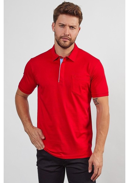 Erkek Basic Cepli Çıtçıtlı Dar Kahverengi Polo Yaka Tişört fiyatları