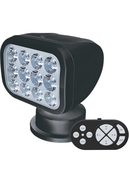 Seaflo Uzaktan Kumandalı Projektör Siyah 12-24V