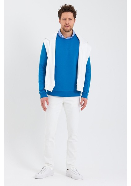 Erkek Bisiklet Yaka Uzun Kol Kışlık Siyah Sweatshirt indirimleri