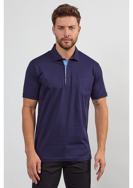 Erkek Basic Cepli Çıtçıtlı Dar Kahverengi Polo Yaka Tişört indirimleri