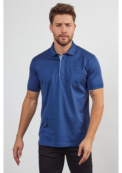 Erkek Basic Cepli Çıtçıtlı Dar Kahverengi Polo Yaka Tişört fırsatları