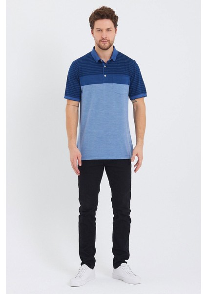 Erkek Desenli Basic Cepli Siyah Düz Polo Yaka Tişört modelleri