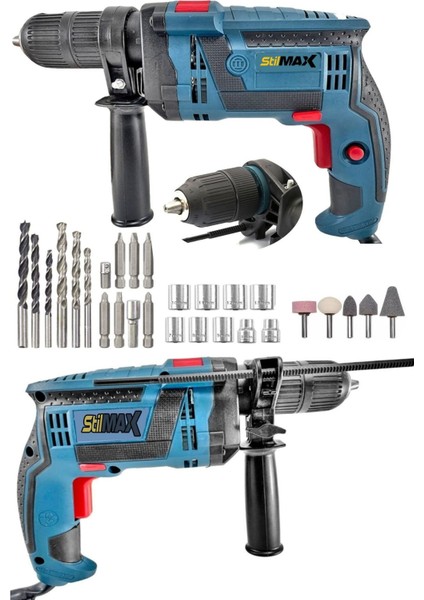 3300W Compact Darbeli Matkap 30 Parça
