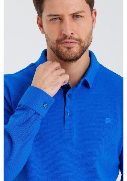 Erkek Basic Polo Yaka Uzun Bol Kışlık Bordo Sweatshirt fiyatları