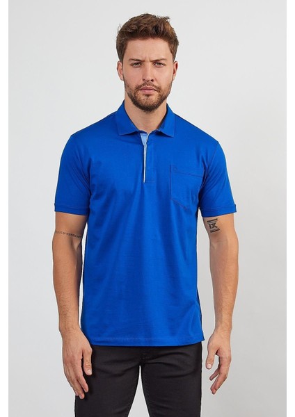 Erkek Basic Cepli Çıtçıtlı Dar Kahverengi Polo Yaka Tişört fırsatları