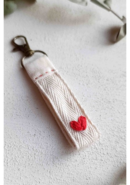 Nakışlı El Yapımı Çanta Charmı, Anahtarlık, Çanta Aksesuarı