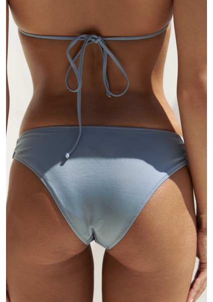 Ayunah Zincir Detay Mavi Bikini Altı