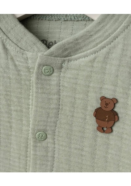 Sevimli Hayvanlar Bebek Tulumu 3' Lü Takım 0-3 / 0-6 Ay fiyatları