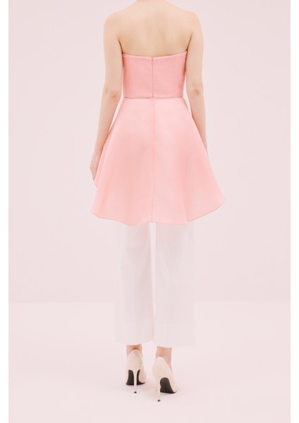 Straplez Bluz Pembe Y1913123_038 fiyatları