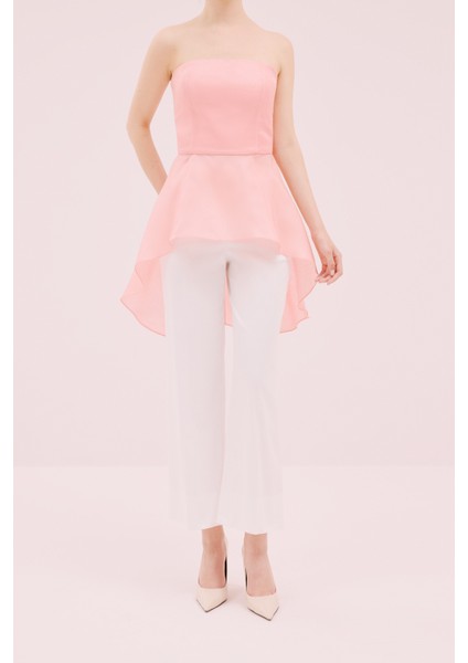 Straplez Bluz Pembe Y1913123_038 modelleri