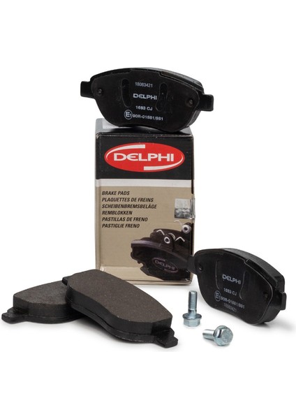 Citroen C4 Ön Fren Balatası 1.6 Hdi 2004-2012 Delphi