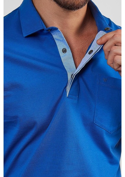 Erkek Basic Cepli Çıtçıtlı Dar Kahverengi Polo Yaka Tişört fiyatları