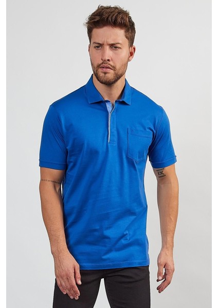 Erkek Basic Cepli Çıtçıtlı Dar Kahverengi Polo Yaka Tişört fırsatları