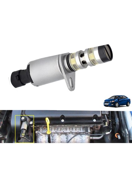 2 Adet Motor Yağı Kontrolü Değişken Valf Zamanlaması Vvt Solenoidi Chevrolet Cruze 1.6 Vauxhall Opel Astra Zafira 55567050 (Yurt Dışından)