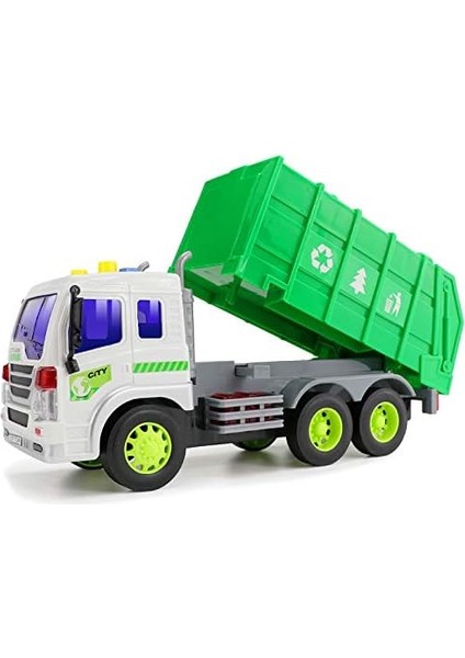 Ctoys Sesli Işıklı Çöp Kamyonu WY320A