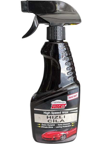 Araç Seramik Etkili Hızlı Cila Sprey 500ML