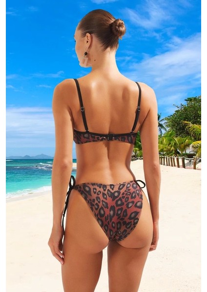 Tasarım Bikini Takımı Plaj ve Havuz Için Uv Korumalı Premium Kalite Esnek Kumaş Su Sporları