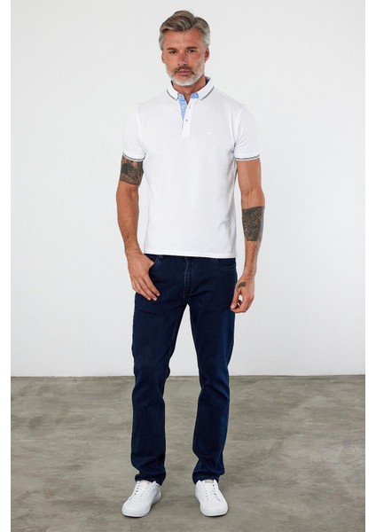 Erkek Dar Basic Polo Yaka Kısa Kol Düz Tarçın Tişört modelleri