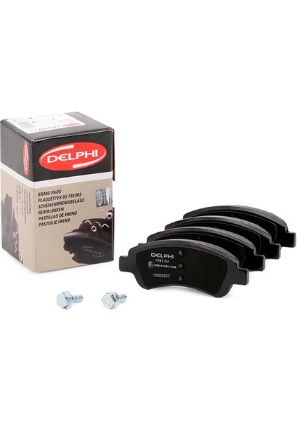 Citroen C3 Ön Fren Balatası 1.4 Hdi 2009-2015 Delphi
