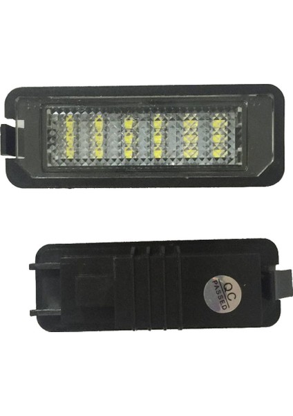 2X24 LED Lisans Numarası Plaka Işığı Vw Passat B6 B7 Golf Gtı Mk5 Mk6 (Yurt Dışından)