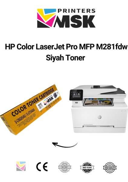 Hp Color Laserjet Pro Mfp M281FDW Siyah Toner fiyatları