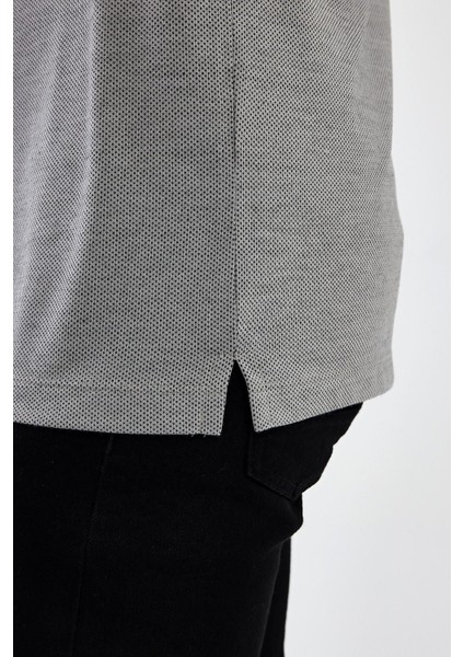 Erkek Basic Polo Yaka Cepli Kısa Kol Lacivert Tişört fırsatları