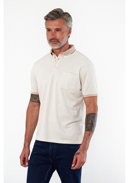 Erkek Basic Polo Yaka Kısa Kol Cepli Düz Yeşil Tişört fırsatları