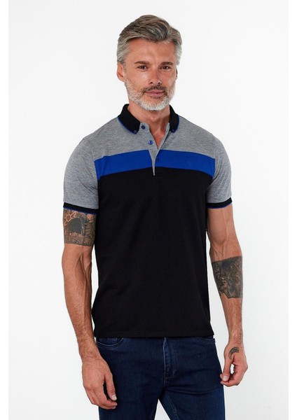 Erkek Basic Polo Yaka Düz Kısa Kol Dar Bordo Tişört indirimleri