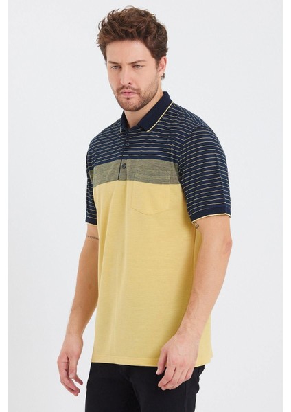 Erkek Desenli Basic Cepli Siyah Düz Polo Yaka Tişört indirimleri