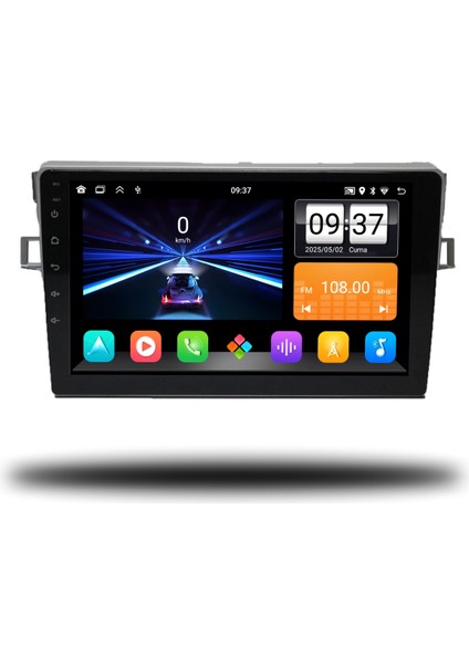 Toyota Verso 2009-2017 Uyumlu 4-32 GB Multimedya Carplay