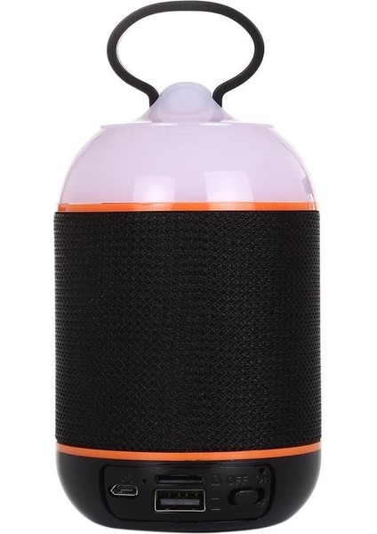 TG605 USB/SD/FM/Bluetooth Destekli Taşınabilir Led Işıklı Wireless Hoparlör - Speaker modelleri