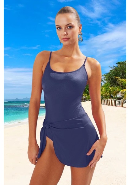 Yüzme Kıyafeti Tasarım Mayo Su Sporları Için Esnek Kumaş Deniz Swimsuit