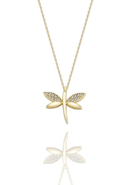 Yusufçuk Üst Kalite Özel Tasarım 14 Ayar Altın Kolye