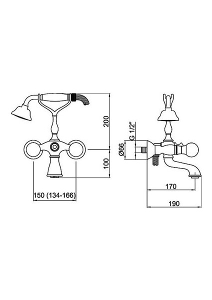 Italyan Webert Karenina Banyo Bataryasi Altın-Swarovsky Taşli-El Duşu Seti̇, Askisi Dahi̇l fırsatları